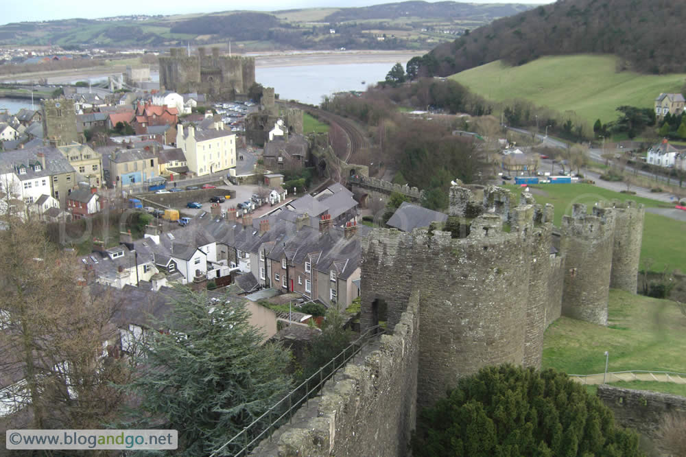 Town walls and Castle view